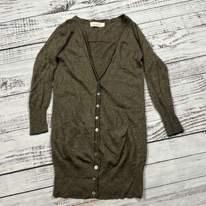 Laurie B‎ cashmere blend v neck cardigan size small